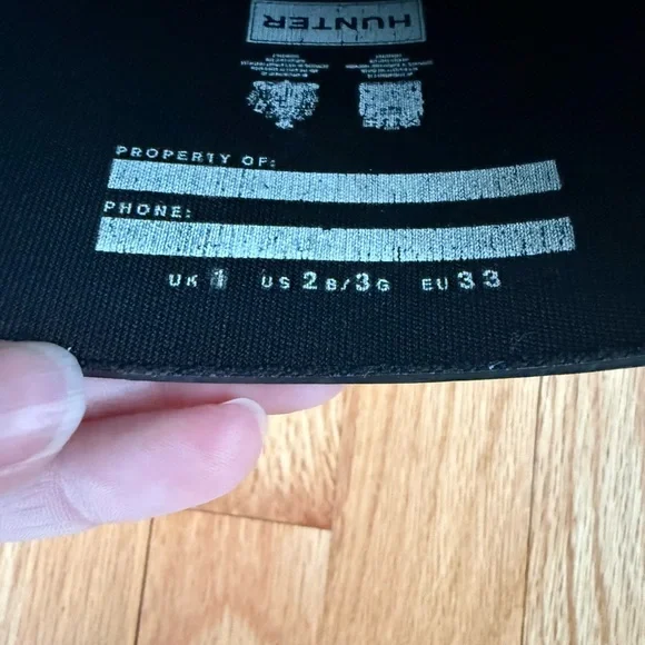 Hunter Classic Black Tall Boots - Picture 5 of 6